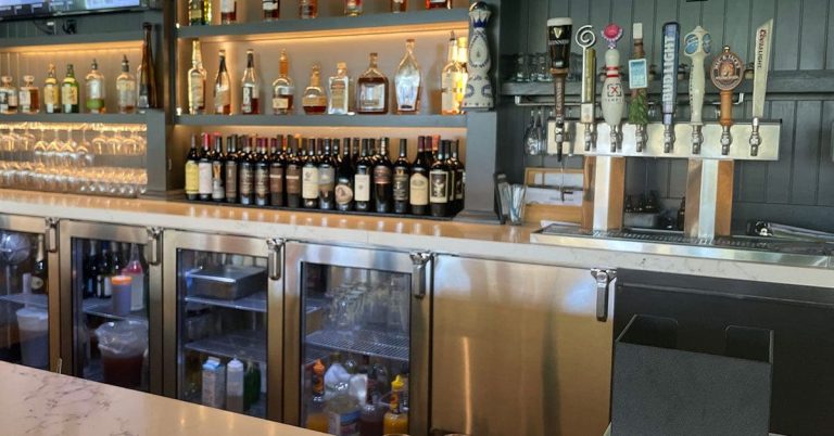Bar interior at Kalispel